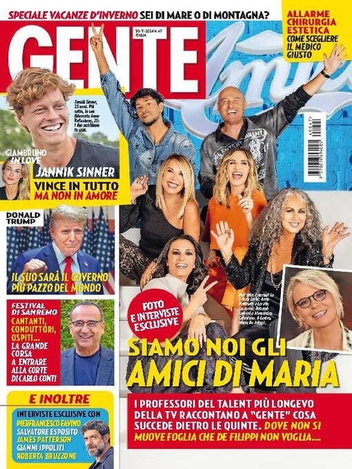 Title details for Gente by Hearst Magazines Italia spa - Available